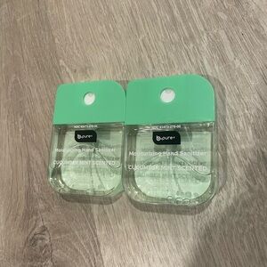 Cucumber Mint Scented Green Hand Sanitizer Spray - 2 pack